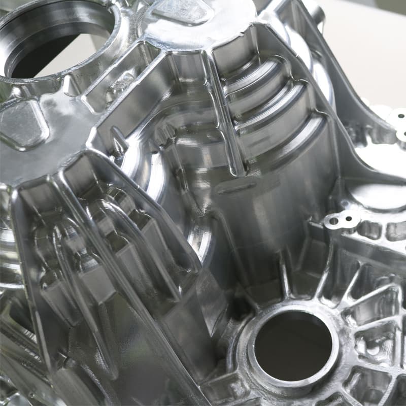 Prototype complexe en aluminium de précision — Vue complémentaire